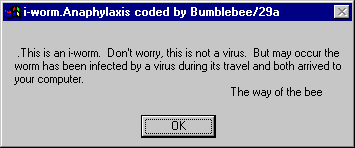 This is an i-worm. Don't worry, this is not a virus...